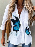 Blusa de manga longa com estampa