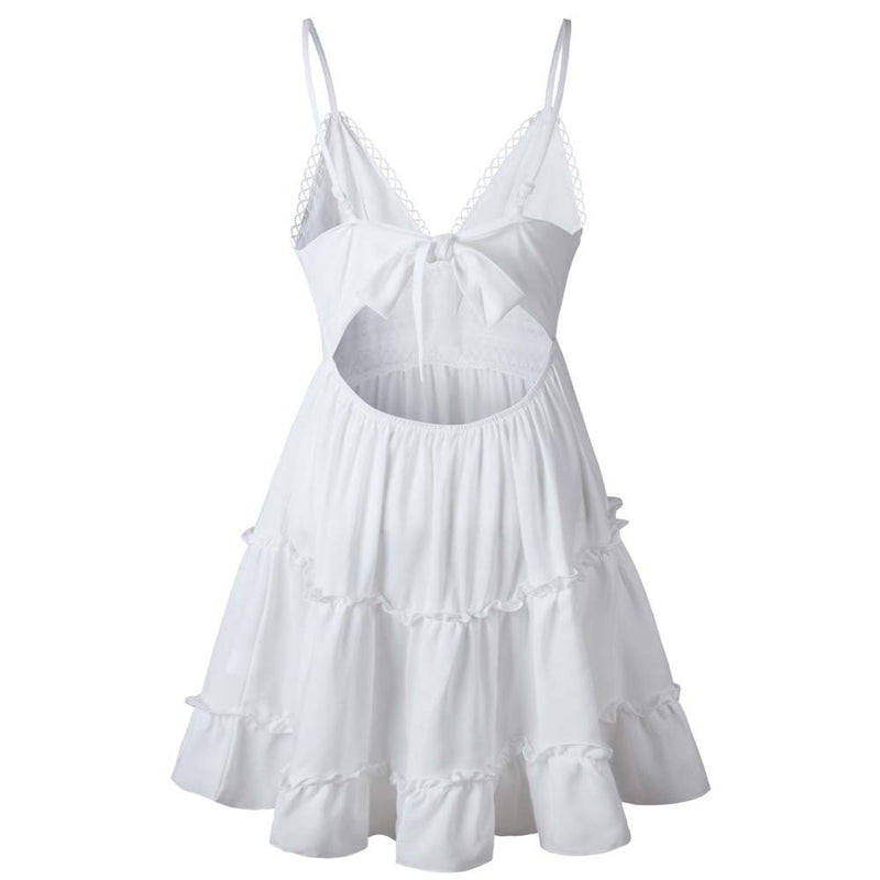 Vestido Branco Praiano de renda