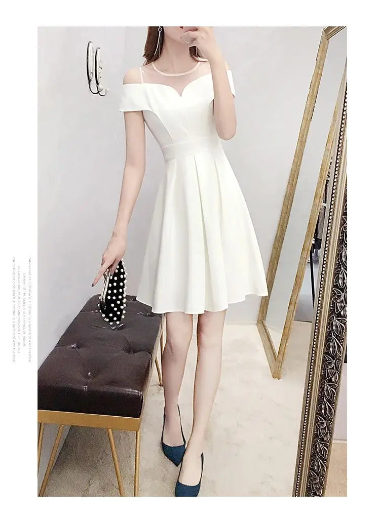 Vestido Branco Elegante