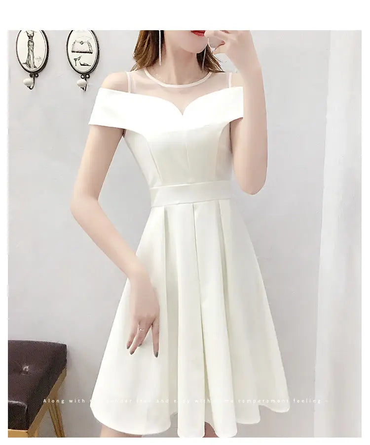 Vestido Branco Elegante