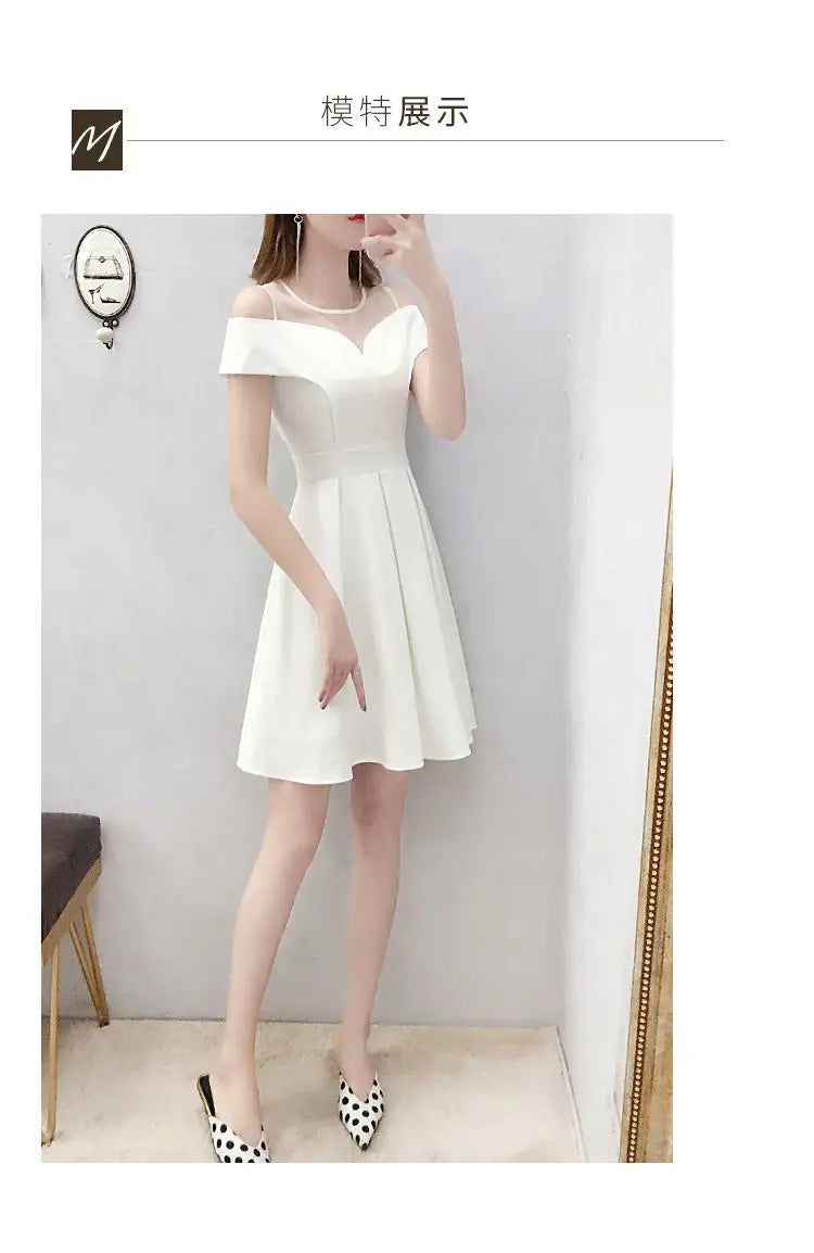 Vestido Branco Elegante