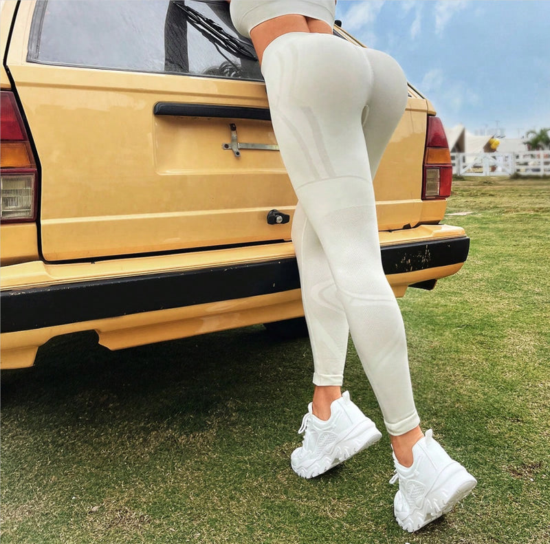 Calça legging cintura alta